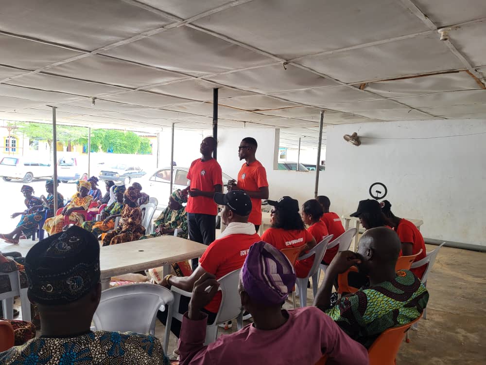 ECN team with widows