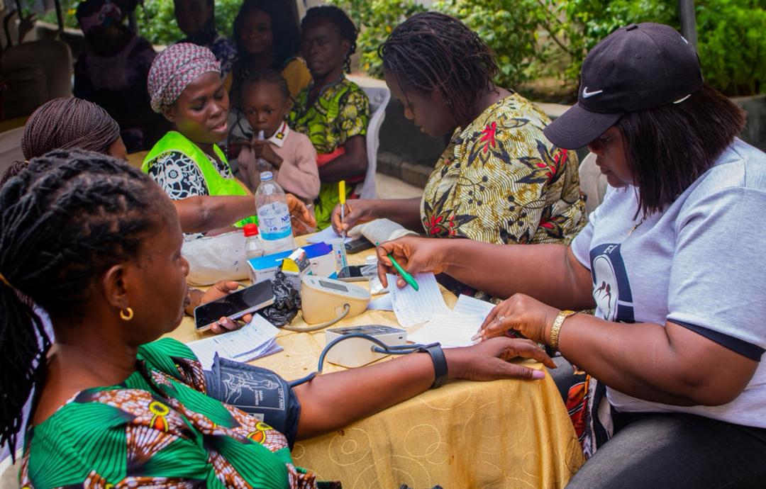Medical check-up for widows