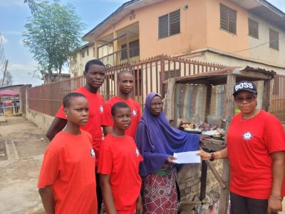 ECN Foundation supported a petty trader financially at Area Command, Iwo, Osun State 7th of March 2025